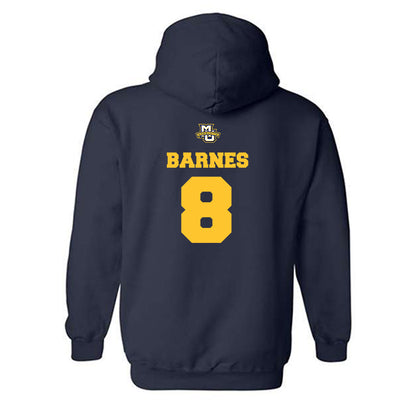 Marquette - NCAA Women's Basketball : JJ Barnes - Sports Shersey Hooded Sweatshirt-1