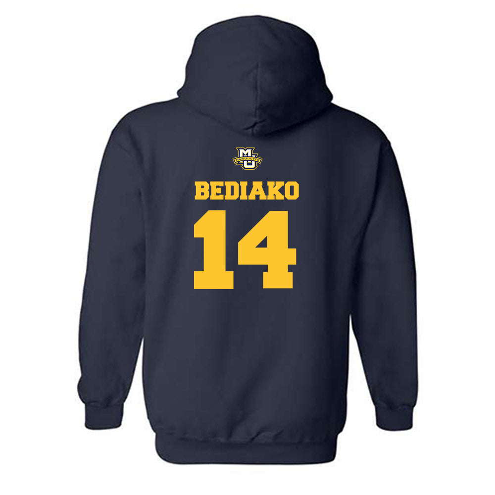 Marquette - NCAA Women's Basketball : Jada Bediako - Sports Shersey Hooded Sweatshirt