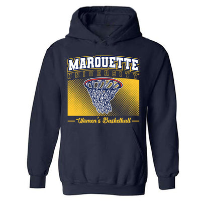 Marquette - NCAA Women's Basketball : Charia Smith - Sports Shersey Hooded Sweatshirt-0