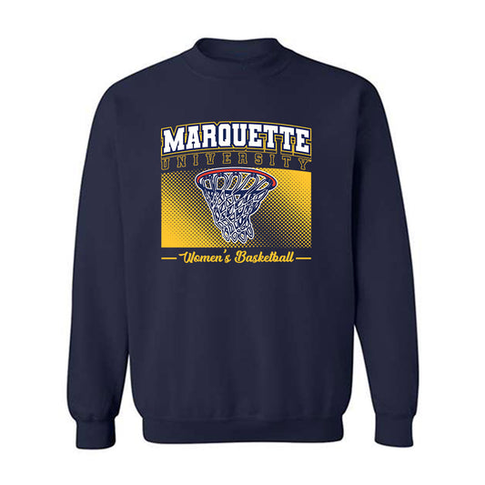 Marquette - NCAA Women's Basketball : Jordan Meulemans - Sports Shersey Crewneck Sweatshirt-0