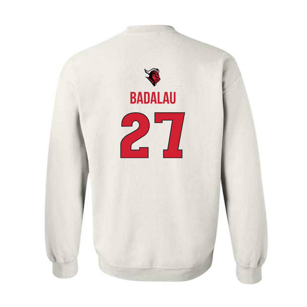 Rutgers - NCAA Men's Basketball : Denis Badalau - Sport Shersey Crewneck Sweatshirt-1