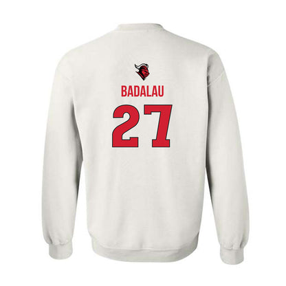 Rutgers - NCAA Men's Basketball : Denis Badalau - Sport Shersey Crewneck Sweatshirt-1
