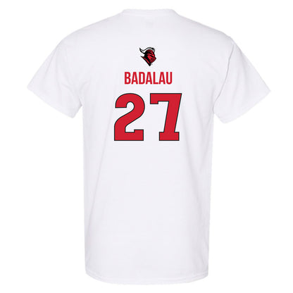 Rutgers - NCAA Men's Basketball : Denis Badalau - Sport Shersey T-Shirt-1