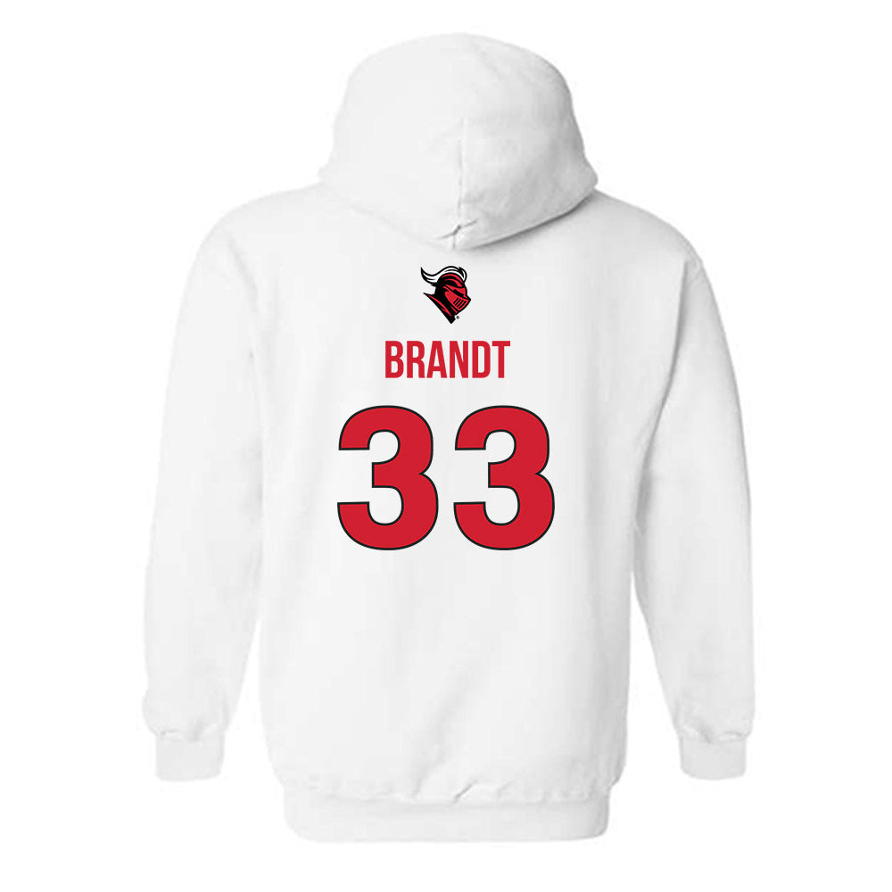 Rutgers - NCAA Women's Basketball : Kennedy Brandt - Sport Shersey Hooded Sweatshirt