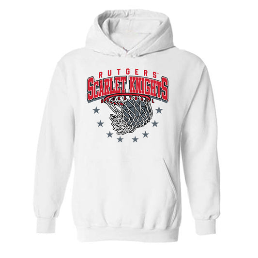 Rutgers - NCAA Women's Basketball : Destiny Adams - Sport Shersey Hooded Sweatshirt-0