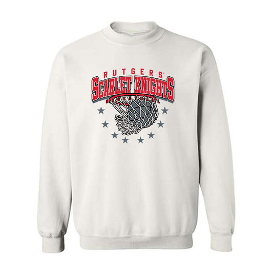 Rutgers - NCAA Women's Basketball : Destiny Adams - Sport Shersey Crewneck Sweatshirt-0