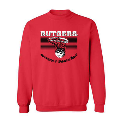 Rutgers - NCAA Women's Basketball : Destiny Adams - Crewneck Sweatshirt-0