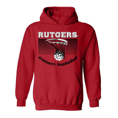 Rutgers - NCAA Women's Basketball : Destiny Adams - Hooded Sweatshirt-0