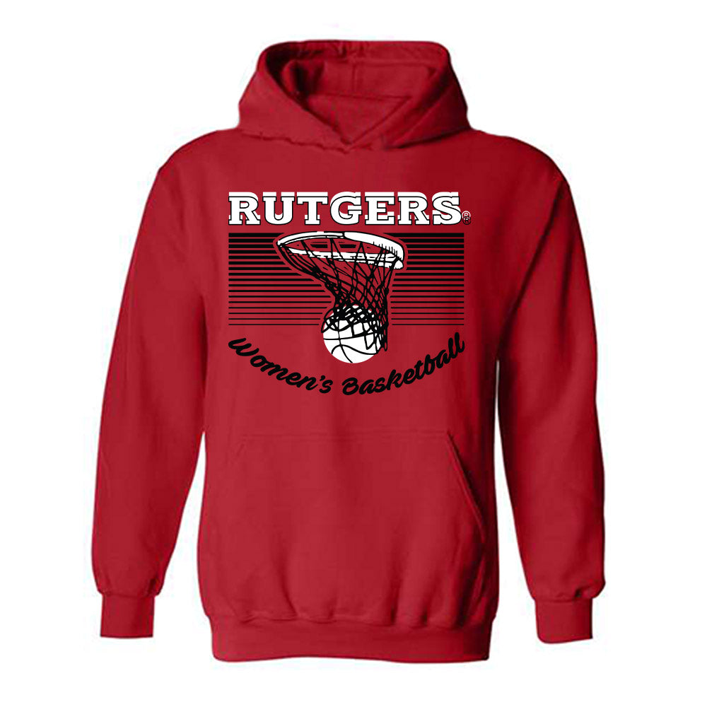 Rutgers - NCAA Women's Basketball : Janae Walker - Hooded Sweatshirt