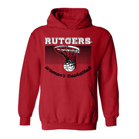 Rutgers - NCAA Women's Basketball : Janae Walker - Hooded Sweatshirt