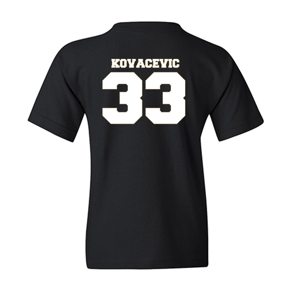 Wake Forest - NCAA Men's Basketball : Dimitrije Kovacevic - Generic Sports Shersey Youth T-Shirt-1