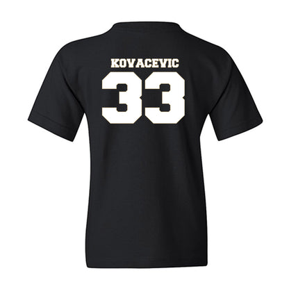 Wake Forest - NCAA Men's Basketball : Dimitrije Kovacevic - Generic Sports Shersey Youth T-Shirt-1