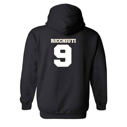 Wake Forest - NCAA Men's Basketball : Vincent Ricchiuti - Generic Sports Shersey Hooded Sweatshirt-1