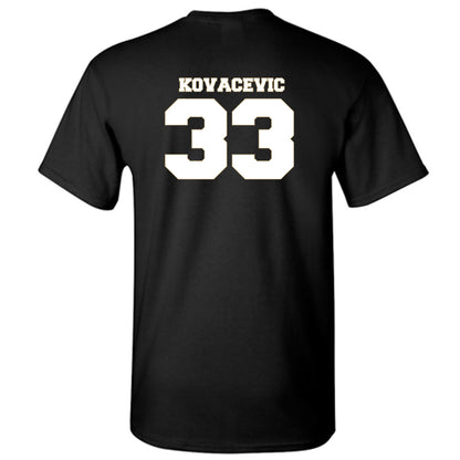 Wake Forest - NCAA Men's Basketball : Dimitrije Kovacevic - Generic Sports Shersey T-Shirt-1