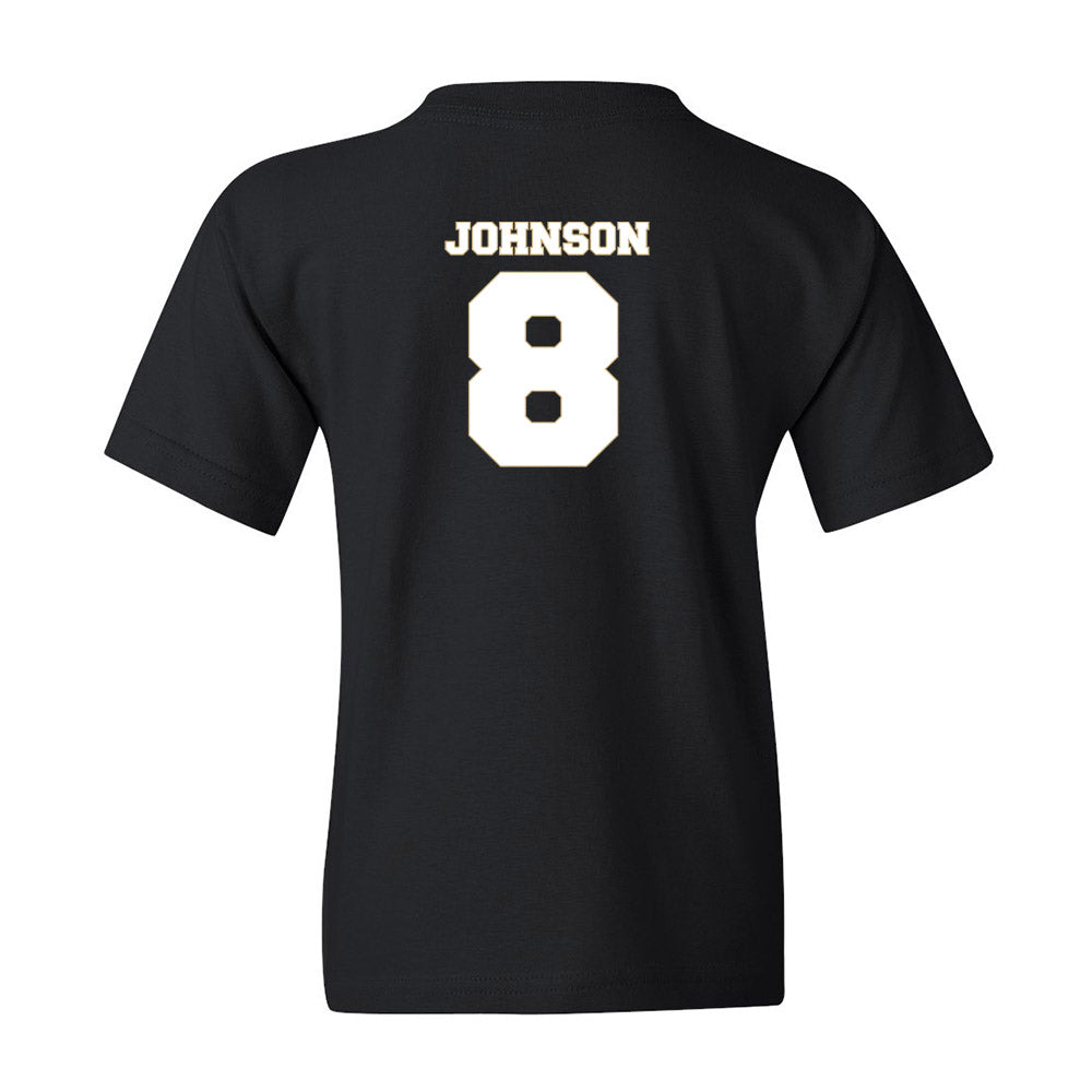 Wake Forest - NCAA Men's Basketball : Ty-laur Johnson - Generic Sports Shersey Youth T-Shirt