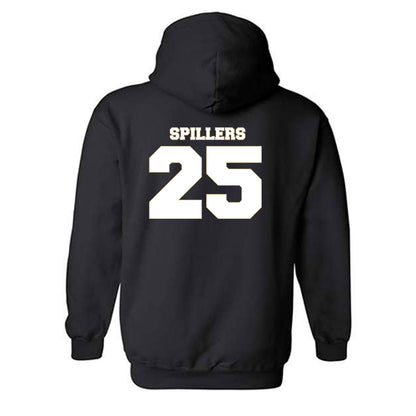 Wake Forest - NCAA Men's Basketball : Trevon Spillers - Generic Sports Shersey Hooded Sweatshirt