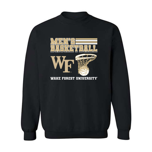 Wake Forest - NCAA Men's Basketball : Dimitrije Kovacevic - Generic Sports Shersey Crewneck Sweatshirt-0