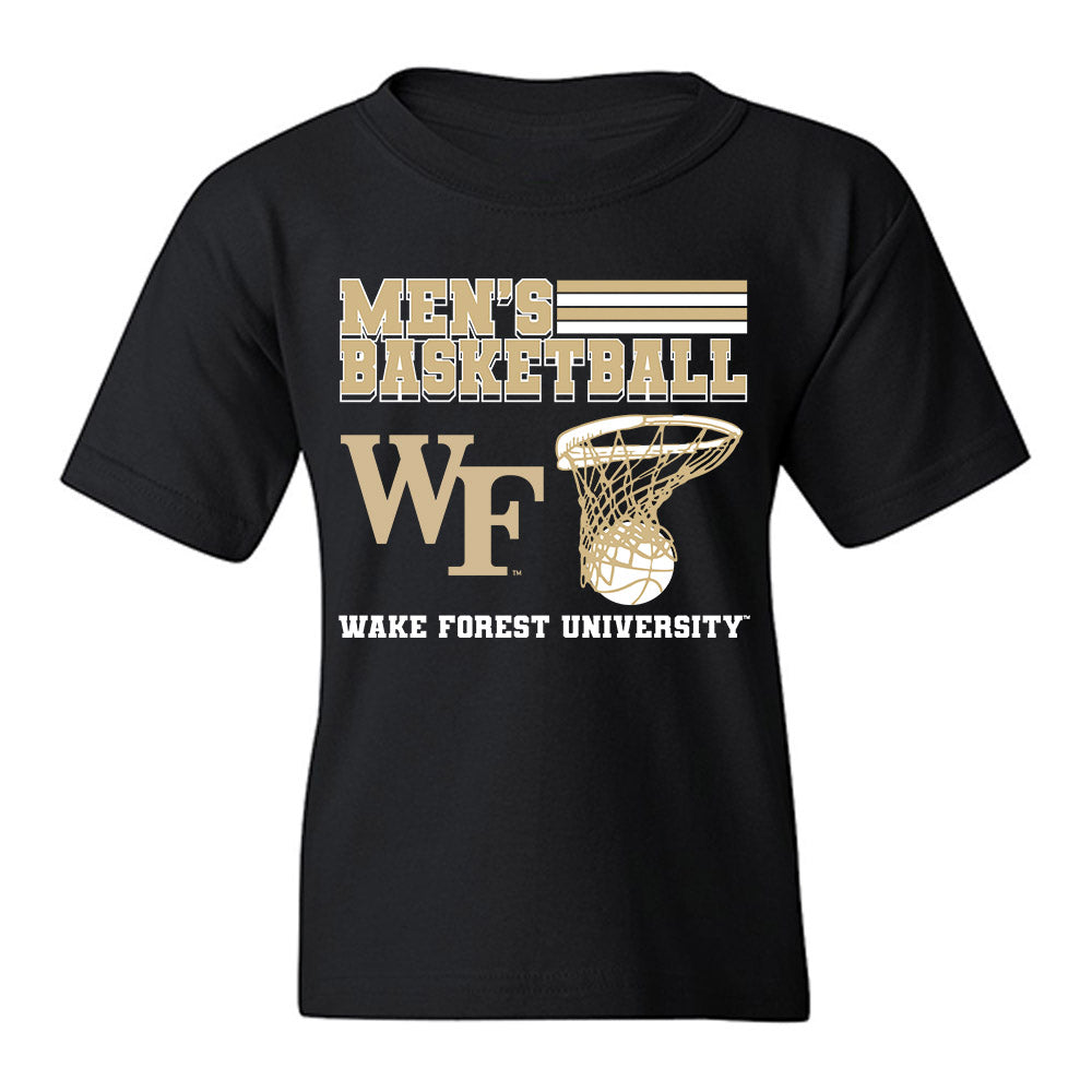 Wake Forest - NCAA Men's Basketball : Dimitrije Kovacevic - Generic Sports Shersey Youth T-Shirt-0
