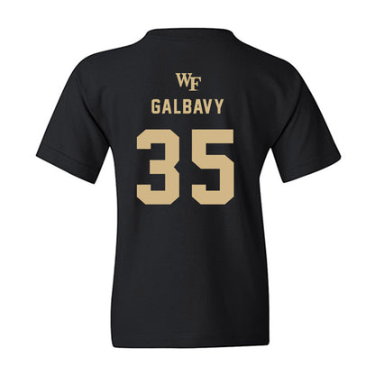 Wake Forest - NCAA Women's Basketball : Grace Galbavy - Generic Sports Shersey Youth T-Shirt-1
