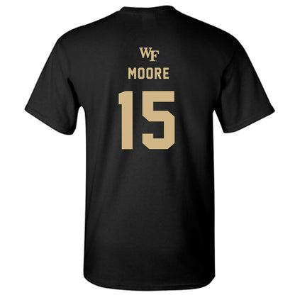 Wake Forest - NCAA Women's Basketball : Kennedy Moore - Generic Sports Shersey T-Shirt