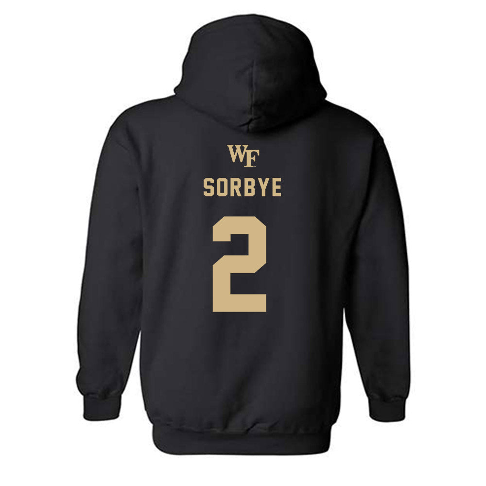 Wake Forest - NCAA Women's Basketball : Aurora Sorbye - Generic Sports Shersey Hooded Sweatshirt