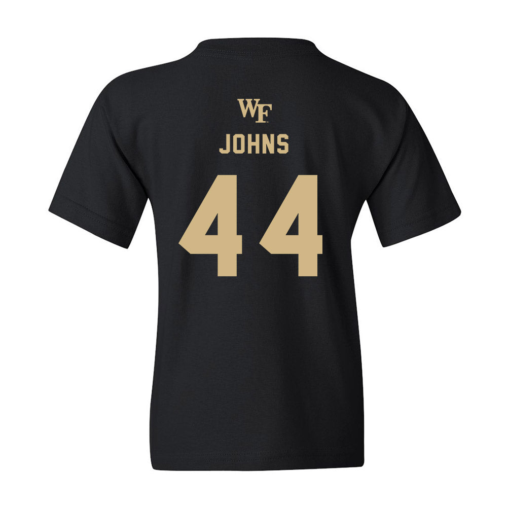 Wake Forest - NCAA Women's Basketball : Emily Johns - Generic Sports Shersey Youth T-Shirt