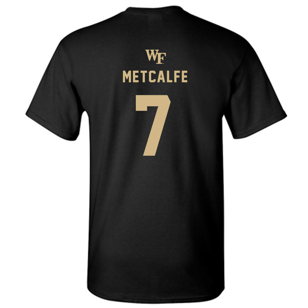 Wake Forest - NCAA Women's Basketball : Savannah Metcalfe - Generic Sports Shersey T-Shirt-1