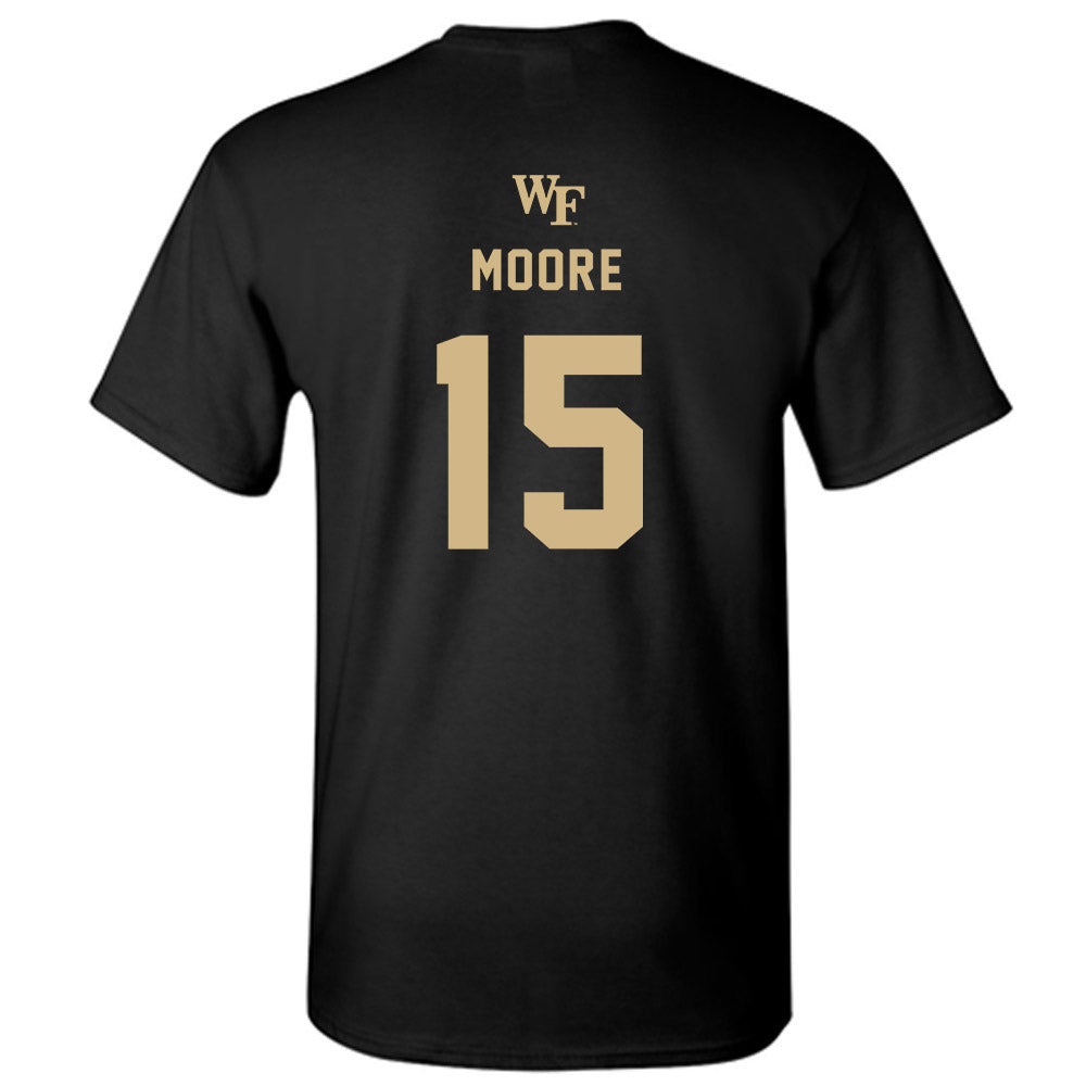 Wake Forest - NCAA Women's Basketball : Kennedy Moore - Generic Sports Shersey T-Shirt