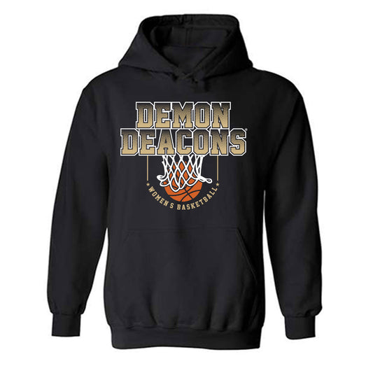 Wake Forest - NCAA Women's Basketball : Caitlyn Jones - Generic Sports Shersey Hooded Sweatshirt-0