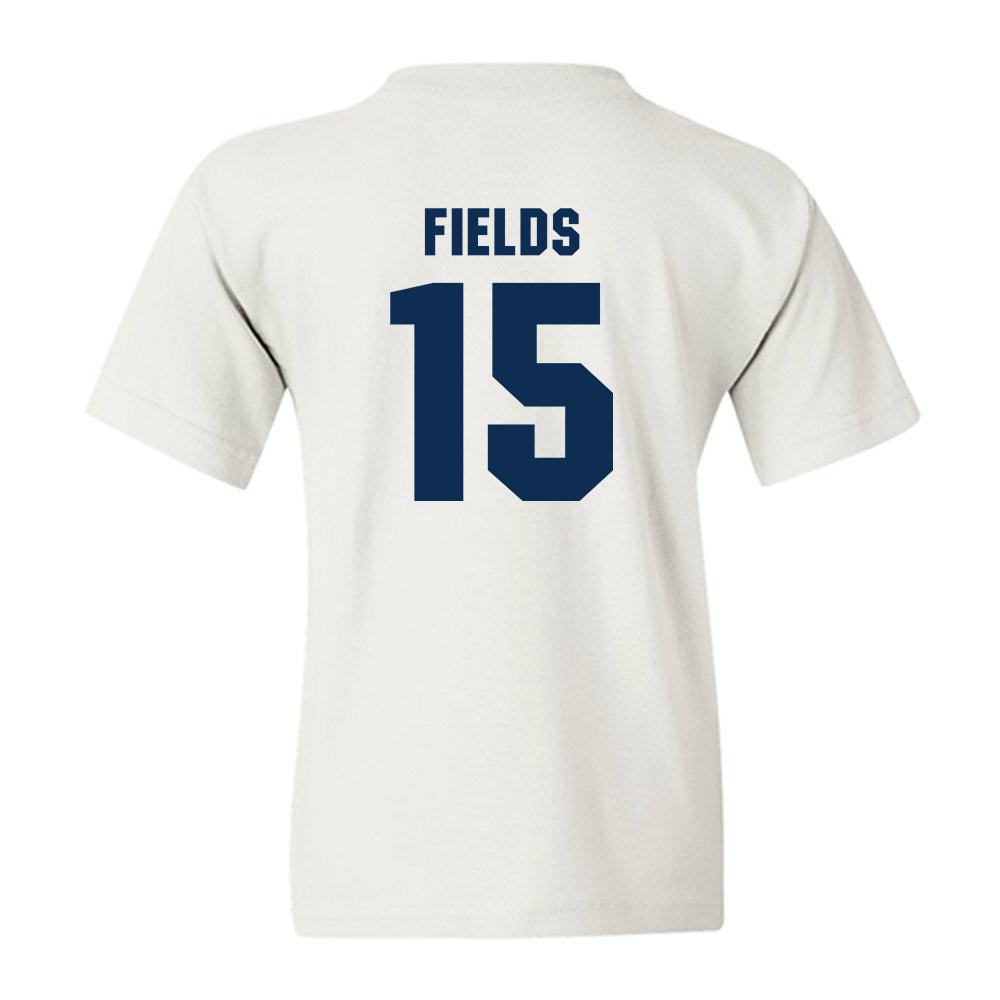 West Virginia - NCAA Men's Basketball : Jackson Fields - Generic Sports Shersey Youth T-Shirt-1