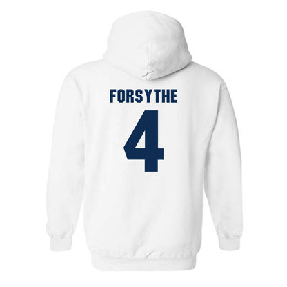 West Virginia - NCAA Men's Basketball : Jayden Forsythe - Generic Sports Shersey Hooded Sweatshirt-1