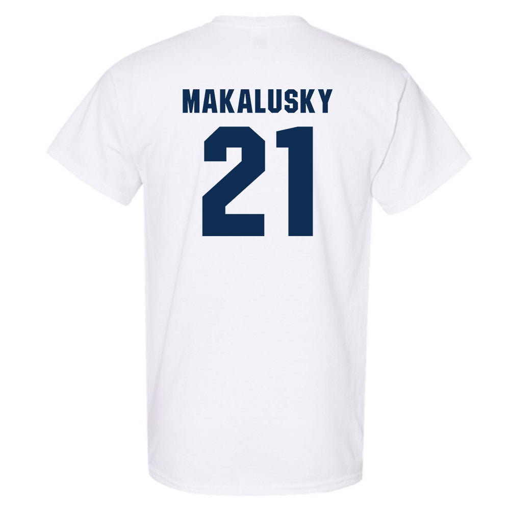 West Virginia - NCAA Women's Basketball : Riley Makalusky - Generic Sports Shersey T-Shirt-1