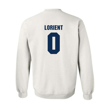 West Virginia - NCAA Men's Basketball : Brenen Lorient - Generic Sports Shersey Crewneck Sweatshirt-1