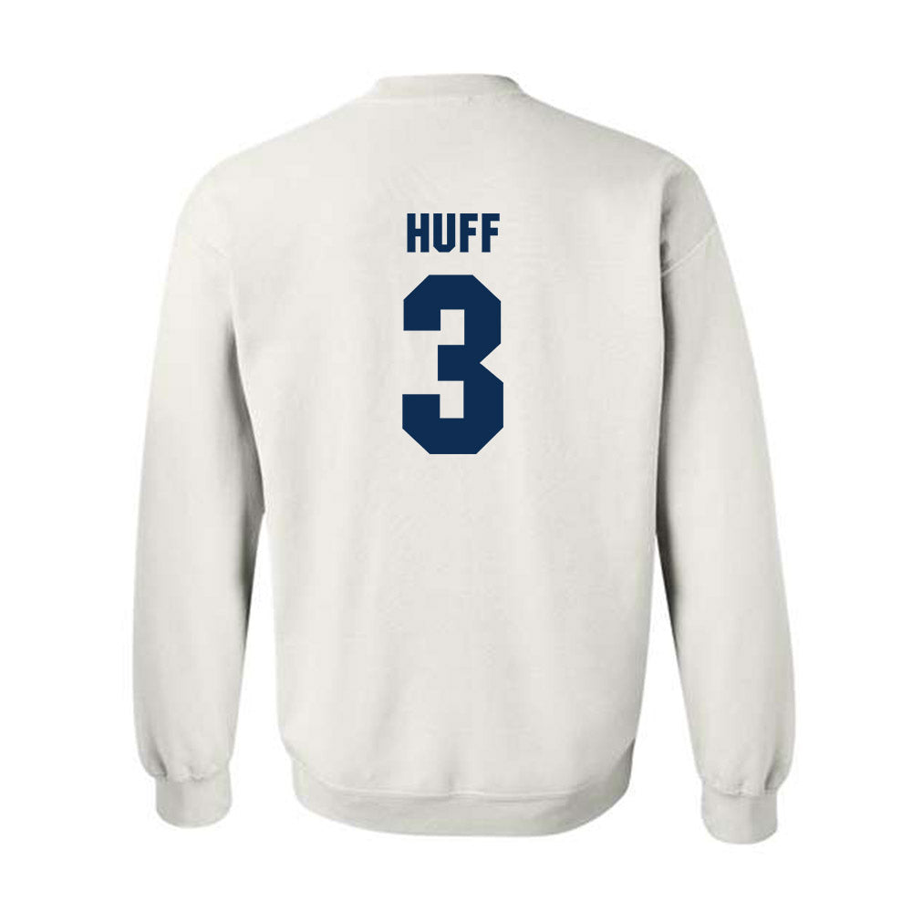West Virginia - NCAA Men's Basketball : Honor Huff - Generic Sports Shersey Crewneck Sweatshirt-1
