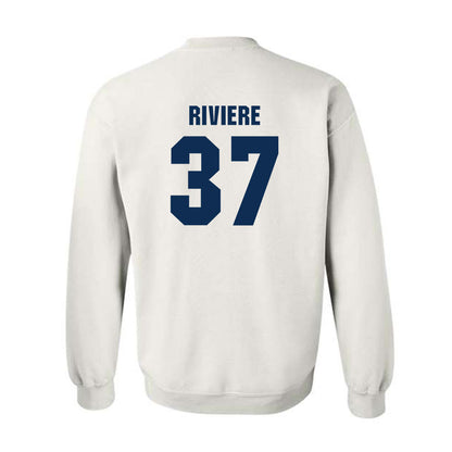 West Virginia - NCAA Women's Basketball : Celia Riviere - Generic Sports Shersey Crewneck Sweatshirt-1
