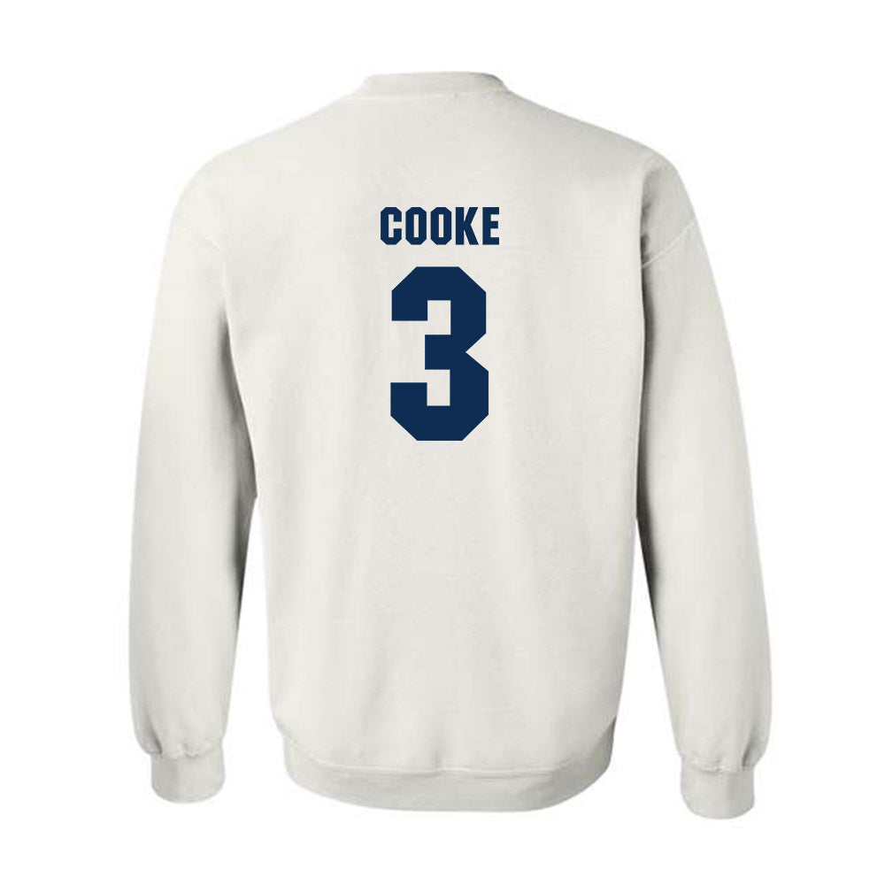 West Virginia - NCAA Women's Basketball : Gia Cooke - Generic Sports Shersey Crewneck Sweatshirt-1