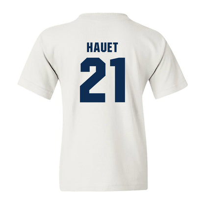 West Virginia - NCAA Men's Basketball : Niyol Hauet - Generic Sports Shersey Youth T-Shirt-1