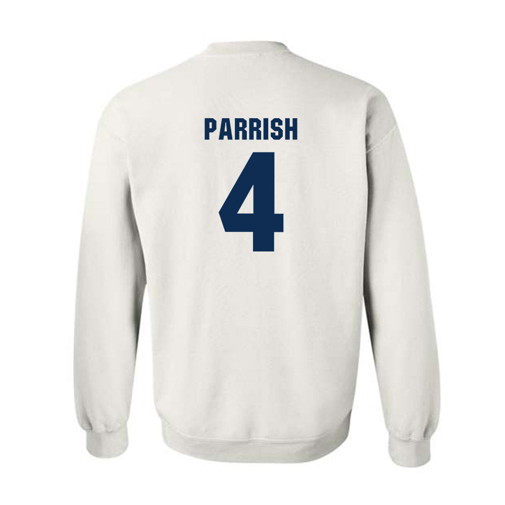 West Virginia - NCAA Women's Basketball : Madison Parrish - Generic Sports Shersey Crewneck Sweatshirt-1