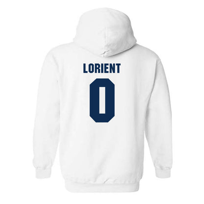 West Virginia - NCAA Men's Basketball : Brenen Lorient - Generic Sports Shersey Hooded Sweatshirt-1