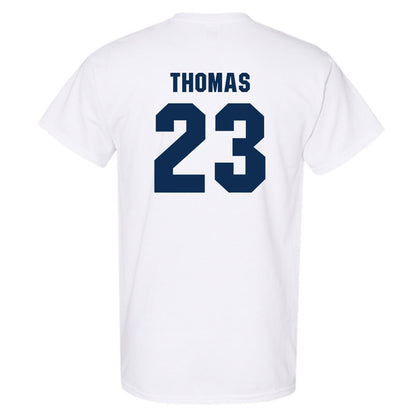 West Virginia - NCAA Women's Basketball : Jordan Thomas - Generic Sports Shersey T-Shirt-1