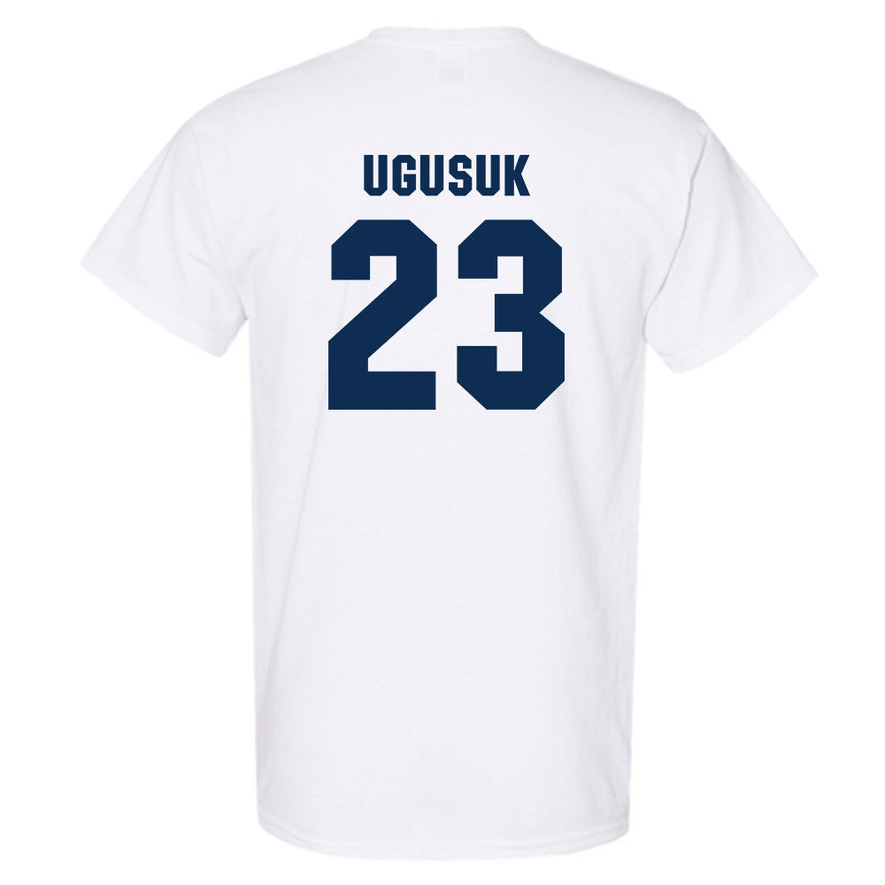 West Virginia - NCAA Men's Basketball : Morris Ugusuk - Generic Sports Shersey T-Shirt-1