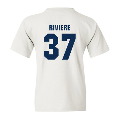 West Virginia - NCAA Women's Basketball : Celia Riviere - Generic Sports Shersey Youth T-Shirt-1