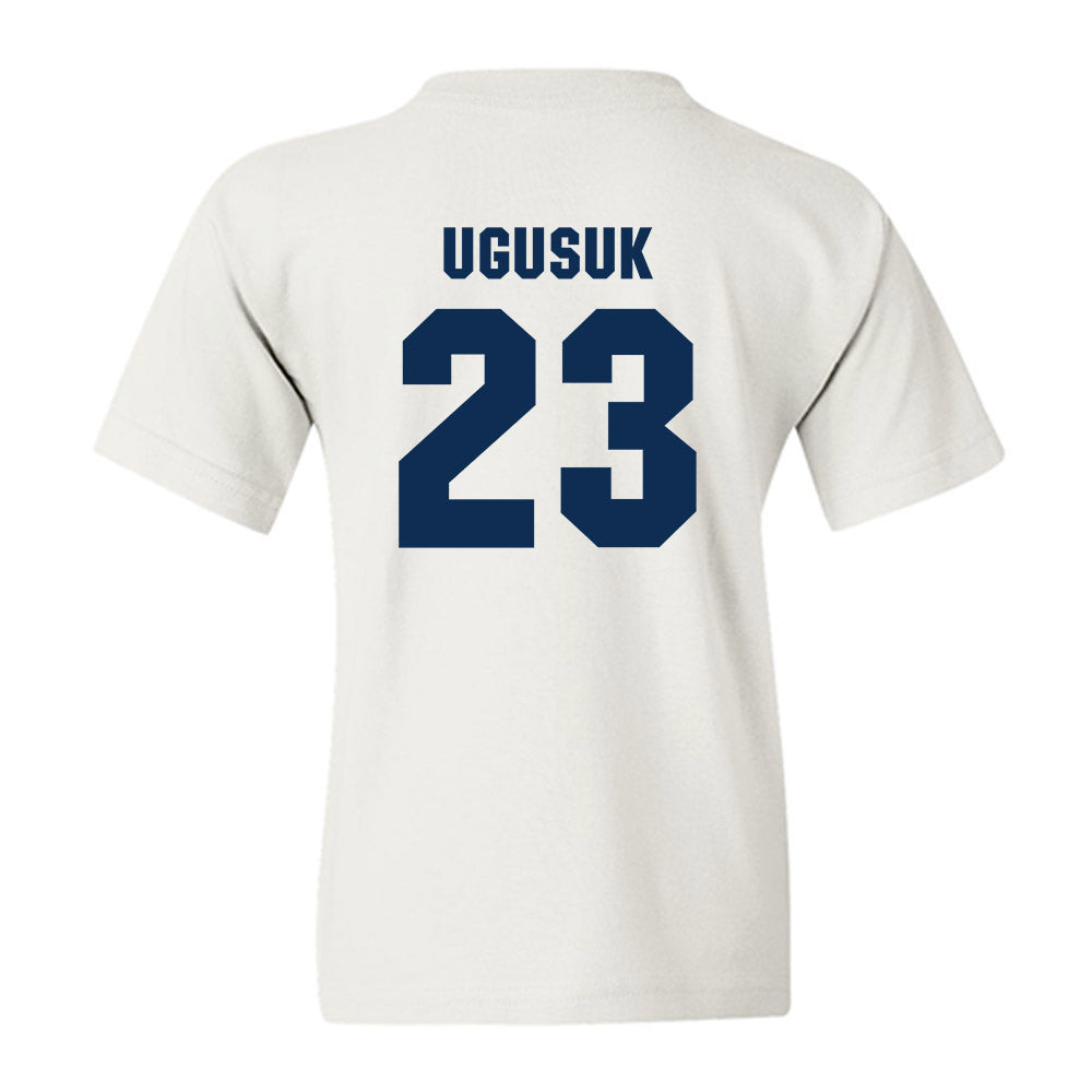West Virginia - NCAA Men's Basketball : Morris Ugusuk - Generic Sports Shersey Youth T-Shirt-1