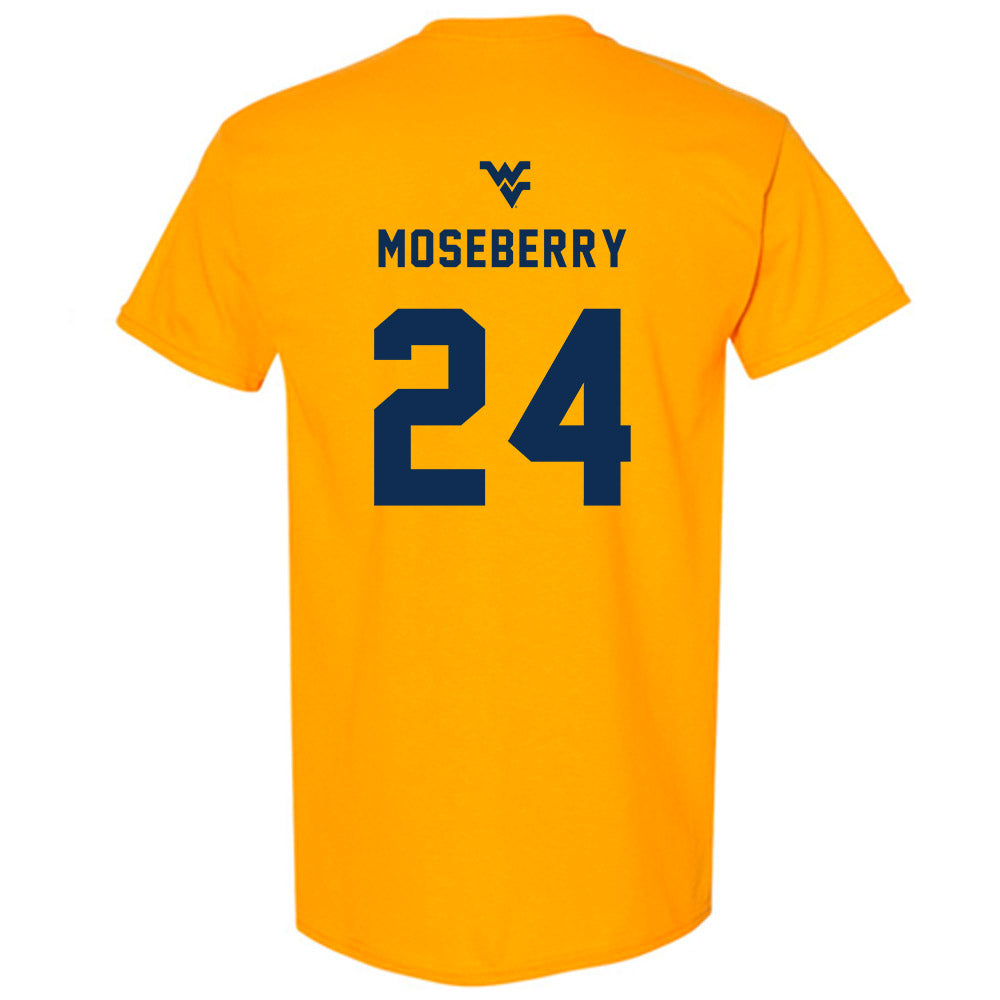 West Virginia - NCAA Women's Basketball : Ashala Moseberry - Generic Sports Shersey T-Shirt-1