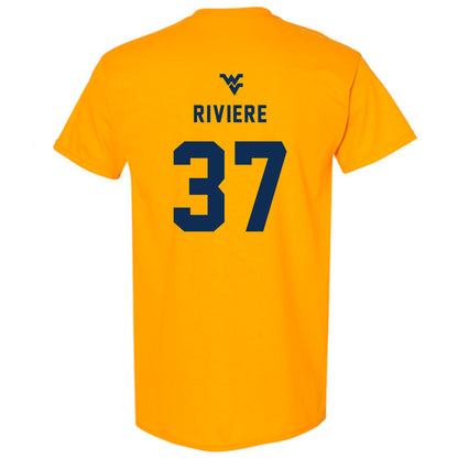 West Virginia - NCAA Women's Basketball : Celia Riviere - Generic Sports Shersey T-Shirt-1