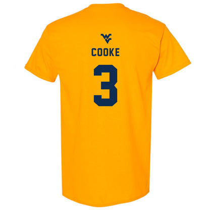 West Virginia - NCAA Women's Basketball : Gia Cooke - Generic Sports Shersey T-Shirt-1
