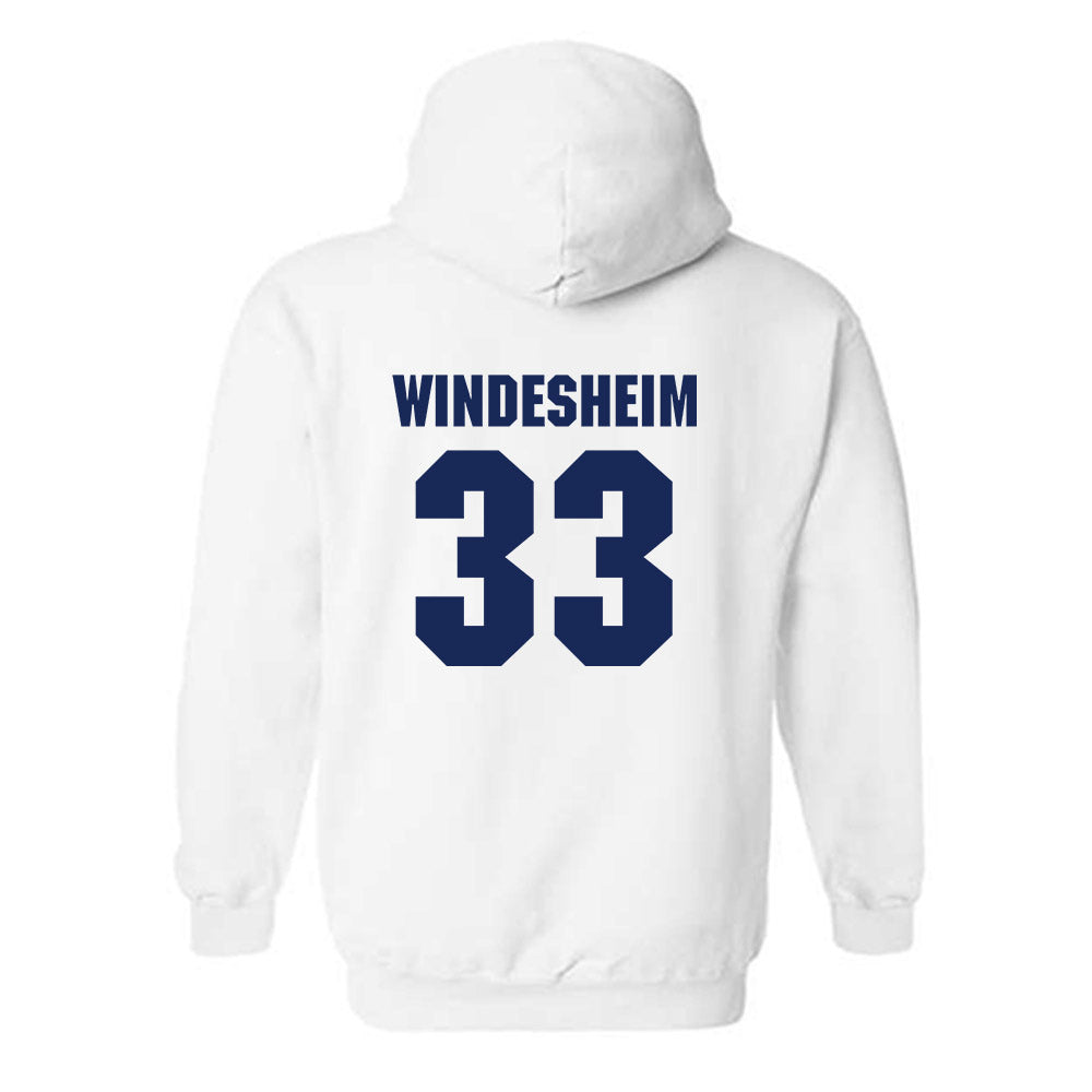 Marquette - NCAA Women's Lacrosse : Gabby Windesheim - Sports Shersey Hooded Sweatshirt-1