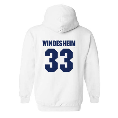 Marquette - NCAA Women's Lacrosse : Gabby Windesheim - Sports Shersey Hooded Sweatshirt-1