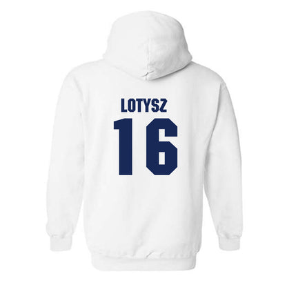 Marquette - NCAA Women's Lacrosse : Sayla Lotysz - Sports Shersey Hooded Sweatshirt