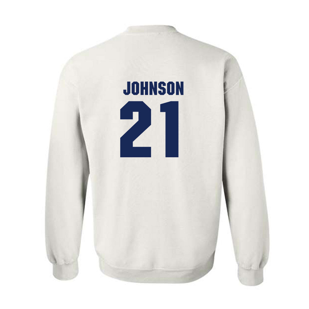 Marquette - NCAA Men's Lacrosse : Bradley Johnson - Sports Shersey Crewneck Sweatshirt